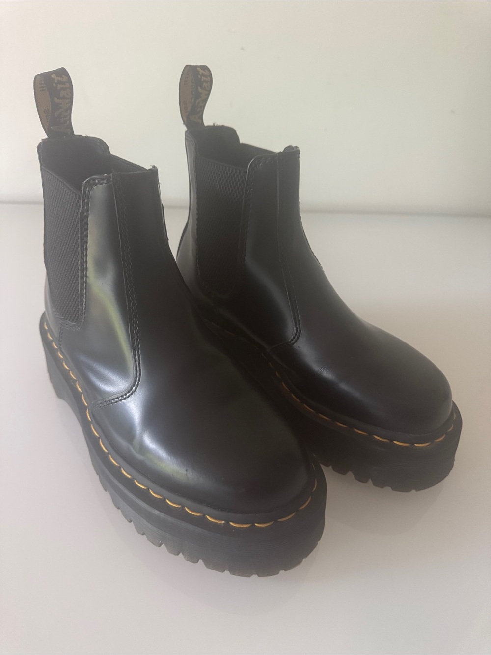 Dr. Martens 2976 Quad Chelsea Boots Black Size 7 (EU 38) - Picture 7 of 16